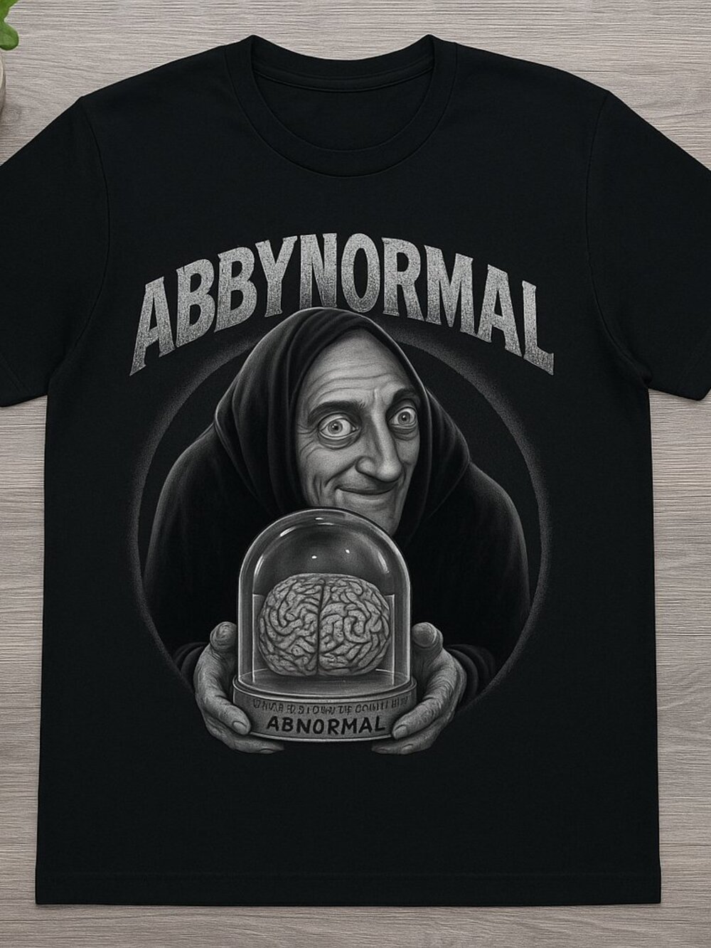 Young Frankenstein Abby Normal Eyegor Horror Movie Retro Graphic T-Shirt